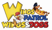 wings and dogs logo